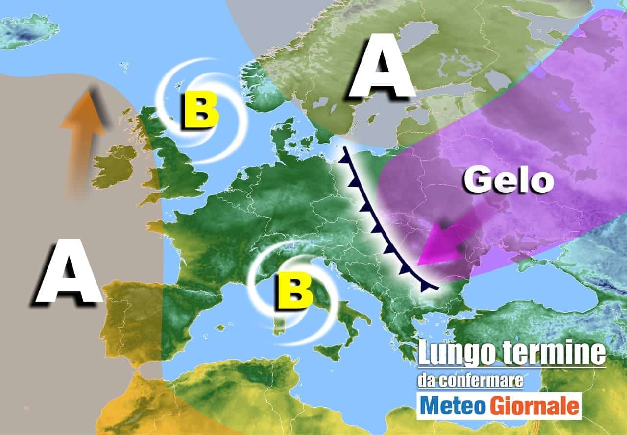 Meteo Italia verso Natale: dall’Alta Pressione al rischio GELO