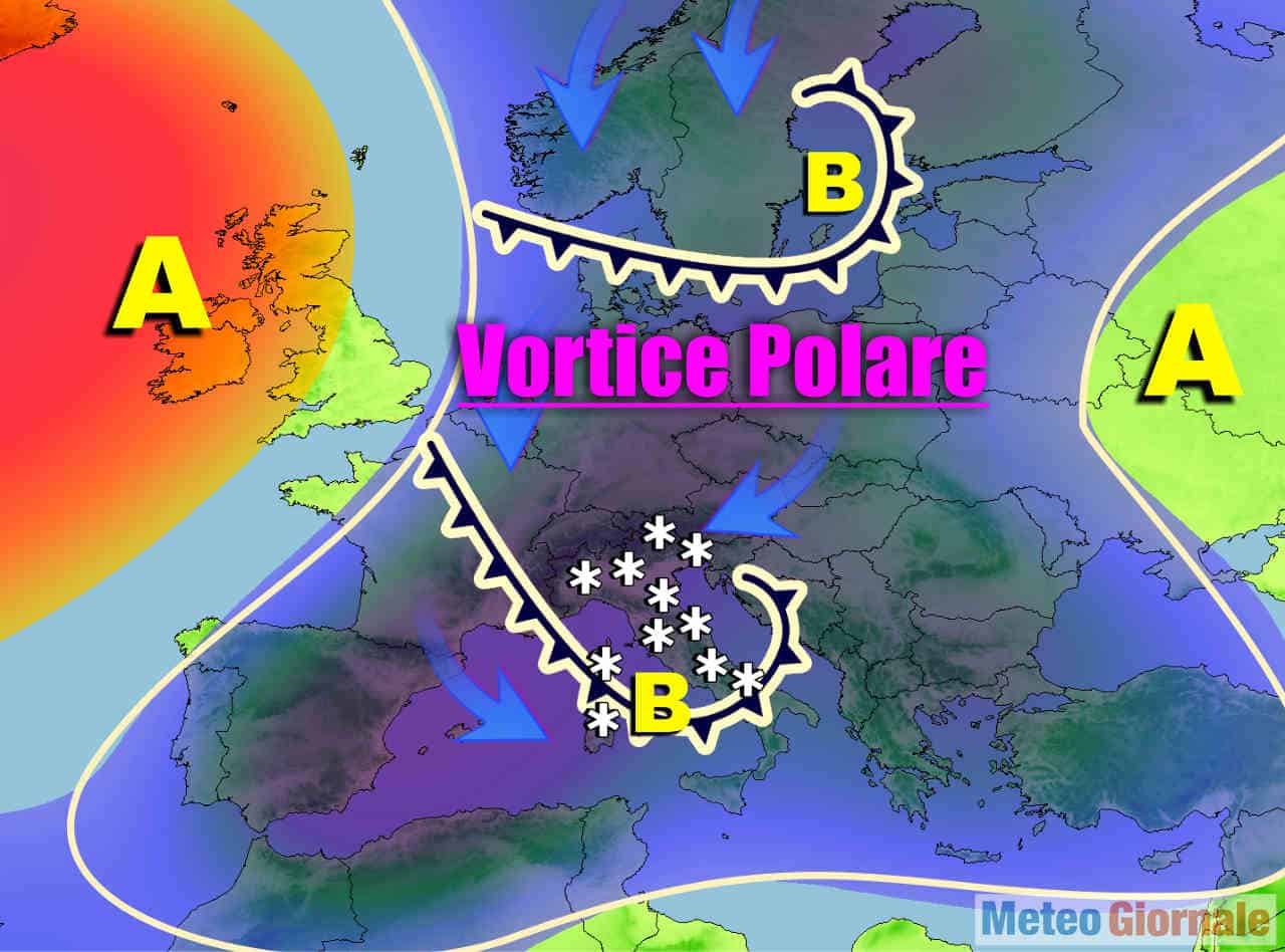 Meteo con Freddo dall’Artico dopo Natale, potrebbe succedere di tutto
