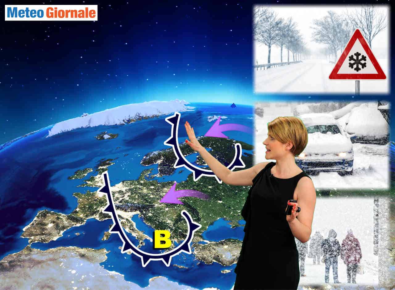 Sarà sempre più cupo l’INVERNO, il meteo sottosopra