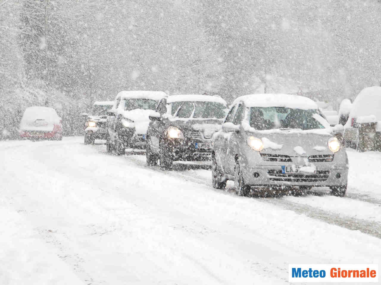 Meteo Trento, abbondante nevicata e gelo