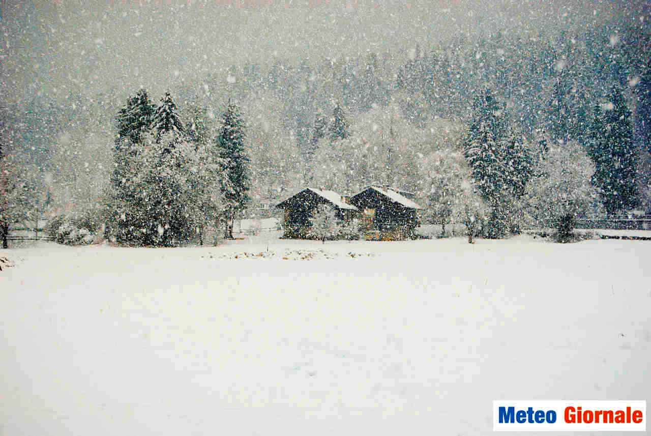 Prime nevicate a quote basse della stagione