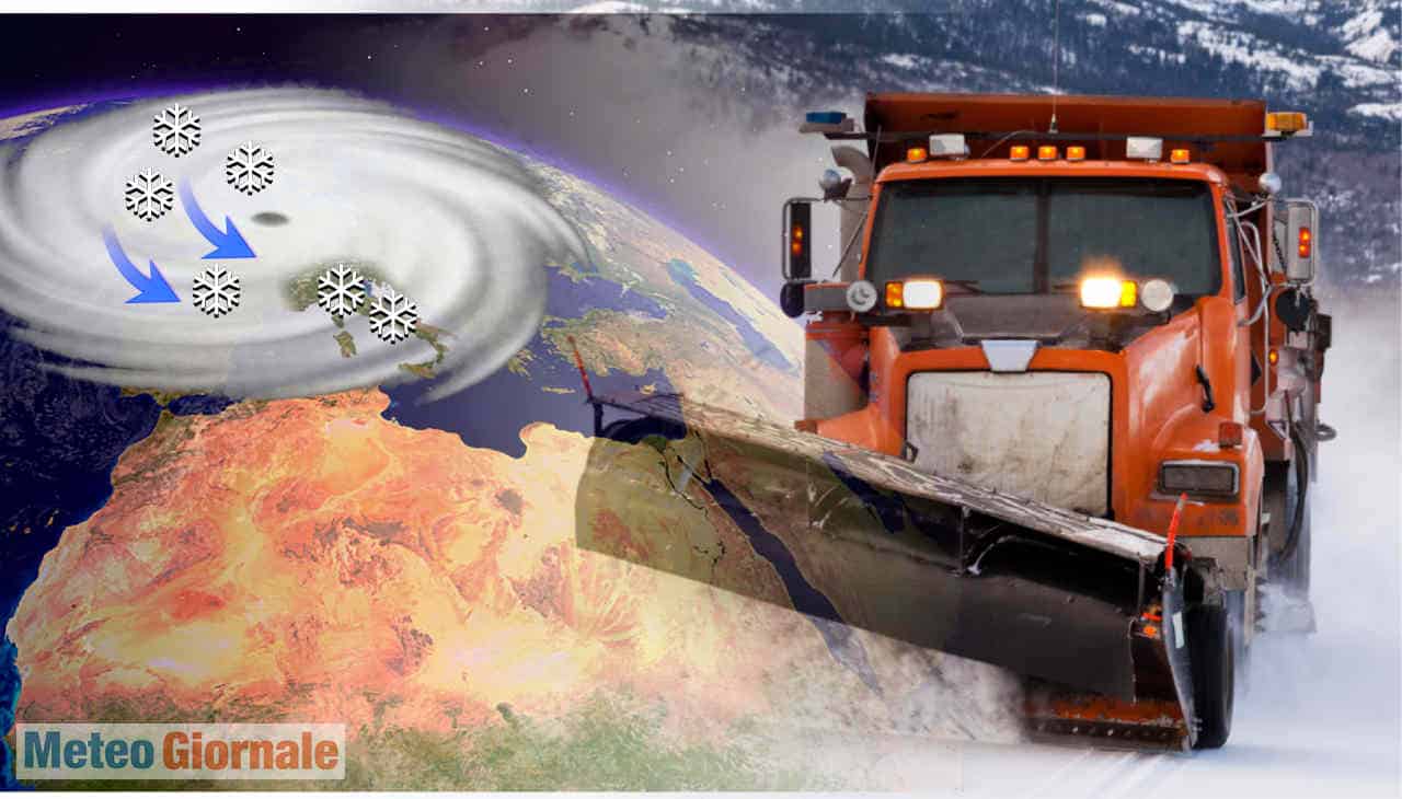 Vortice Polare verso Europa. Potrebbe scatenarsi una Tempesta Artica
