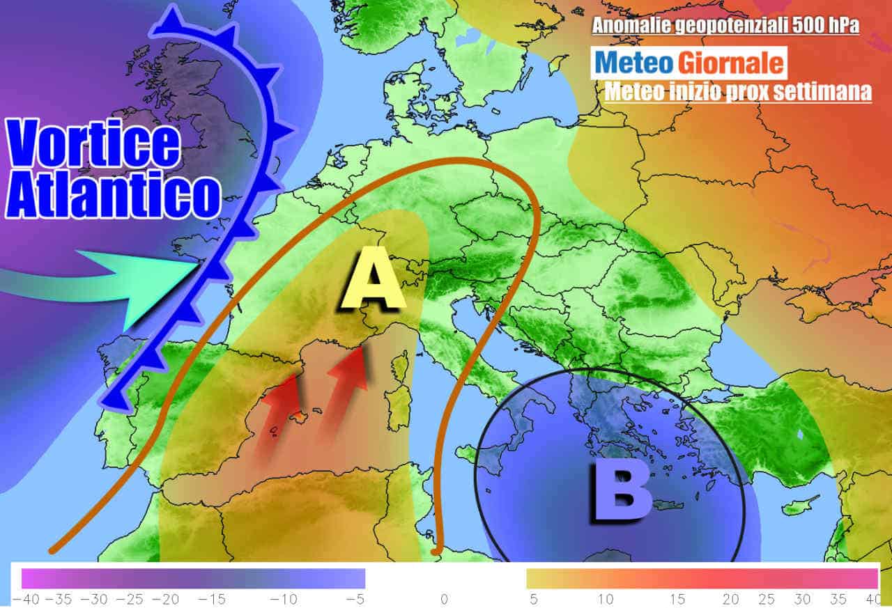 Repentini Cambiamenti METEO, ma PIOGGIA e NEVE nel weekend