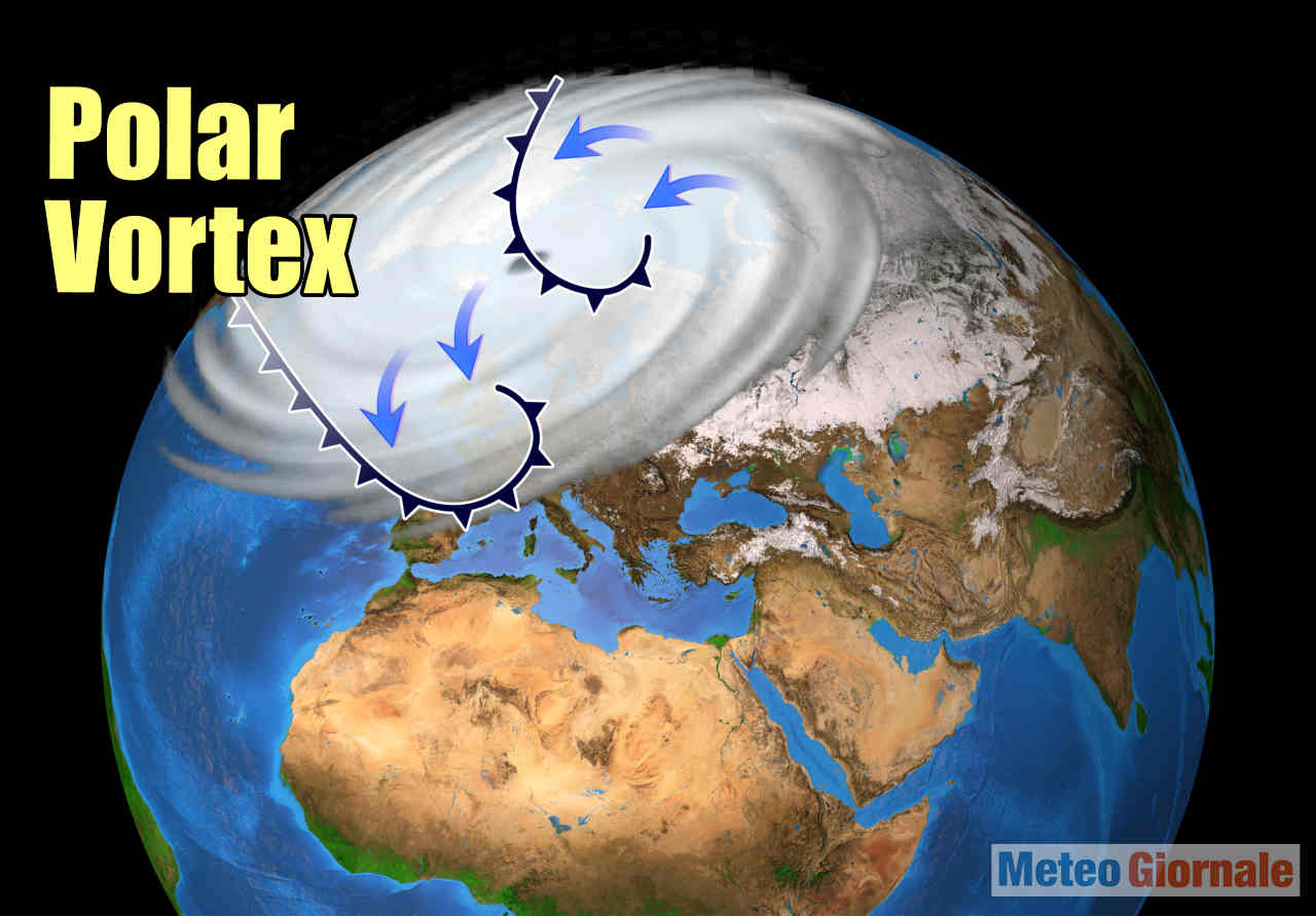 Il Vortice Polare si romperà presto: conseguenze meteo