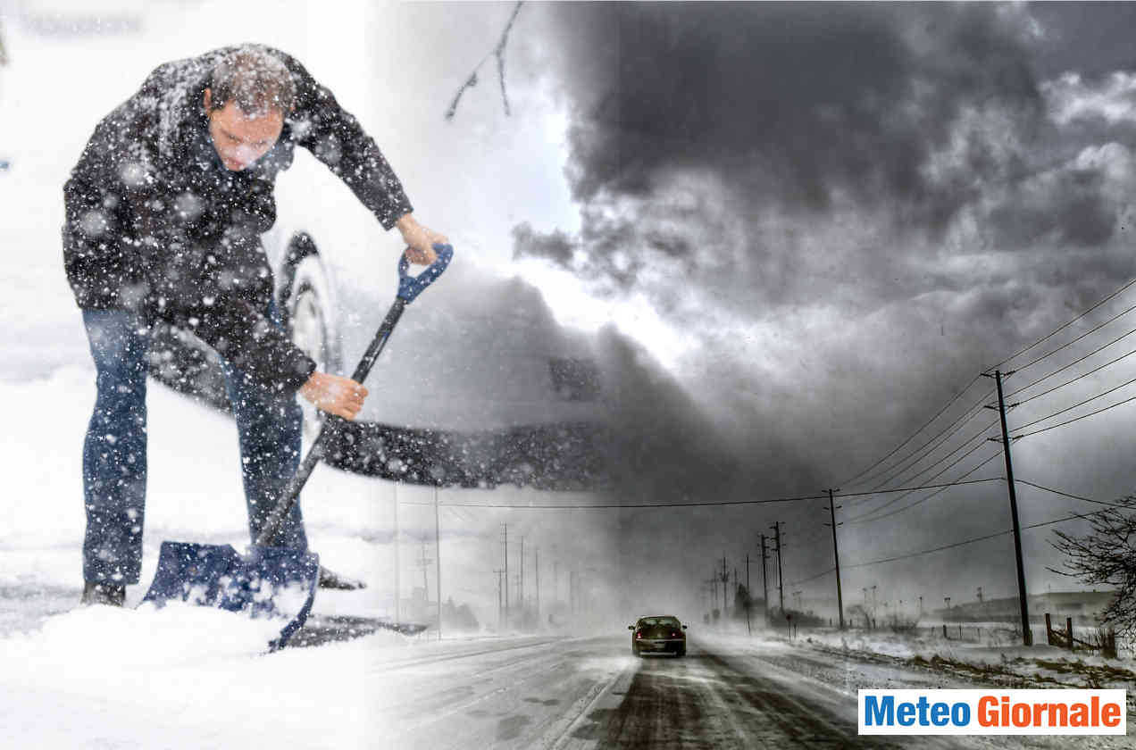 Neve ancora nel weekend fino a quote basse