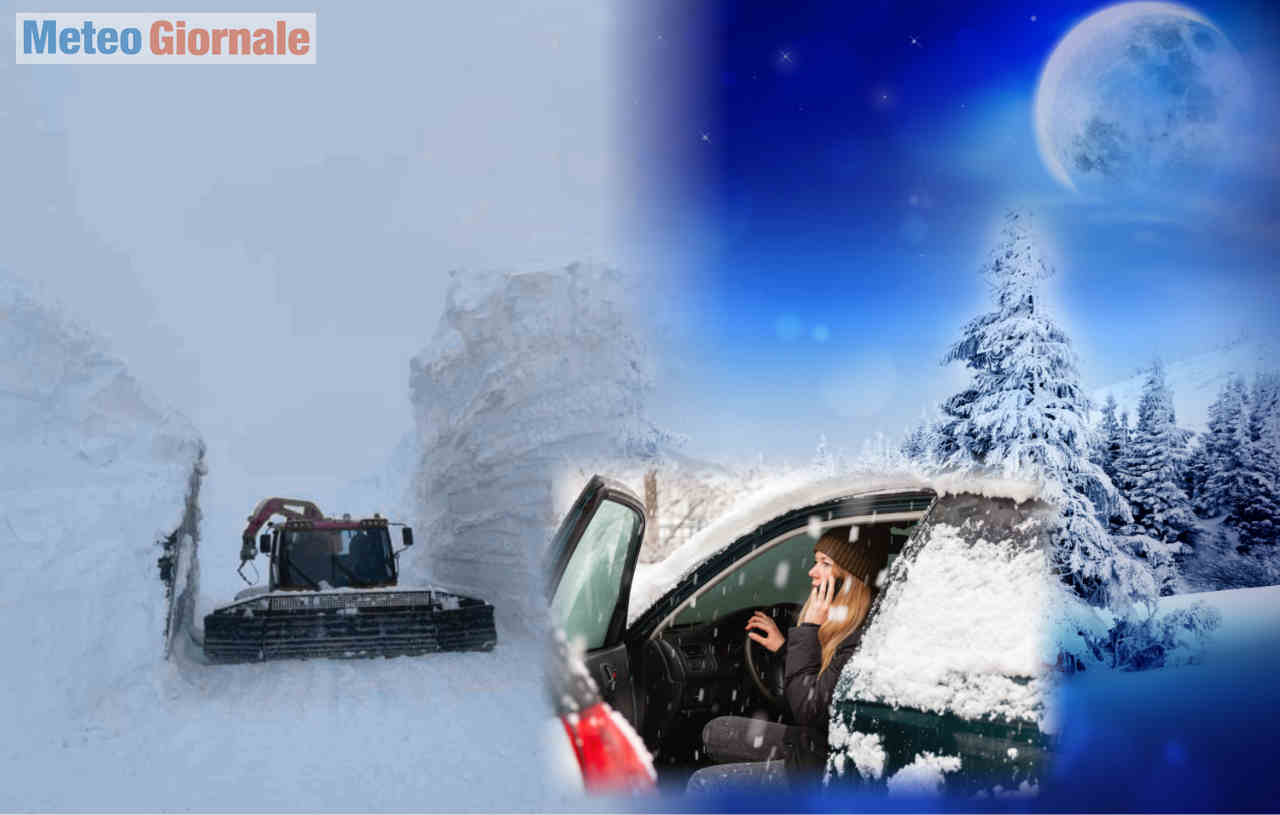 Meteo neve Italia.