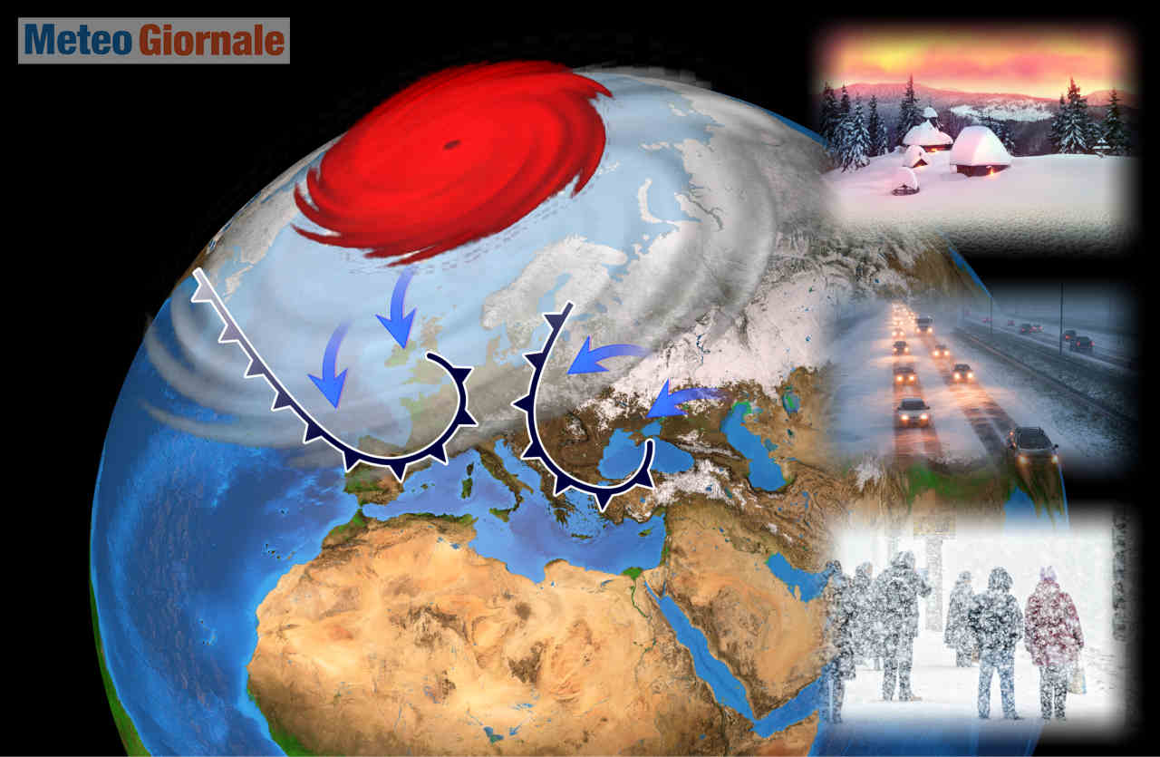 Le future vicende del Vortice Polare decisive per l'inverno