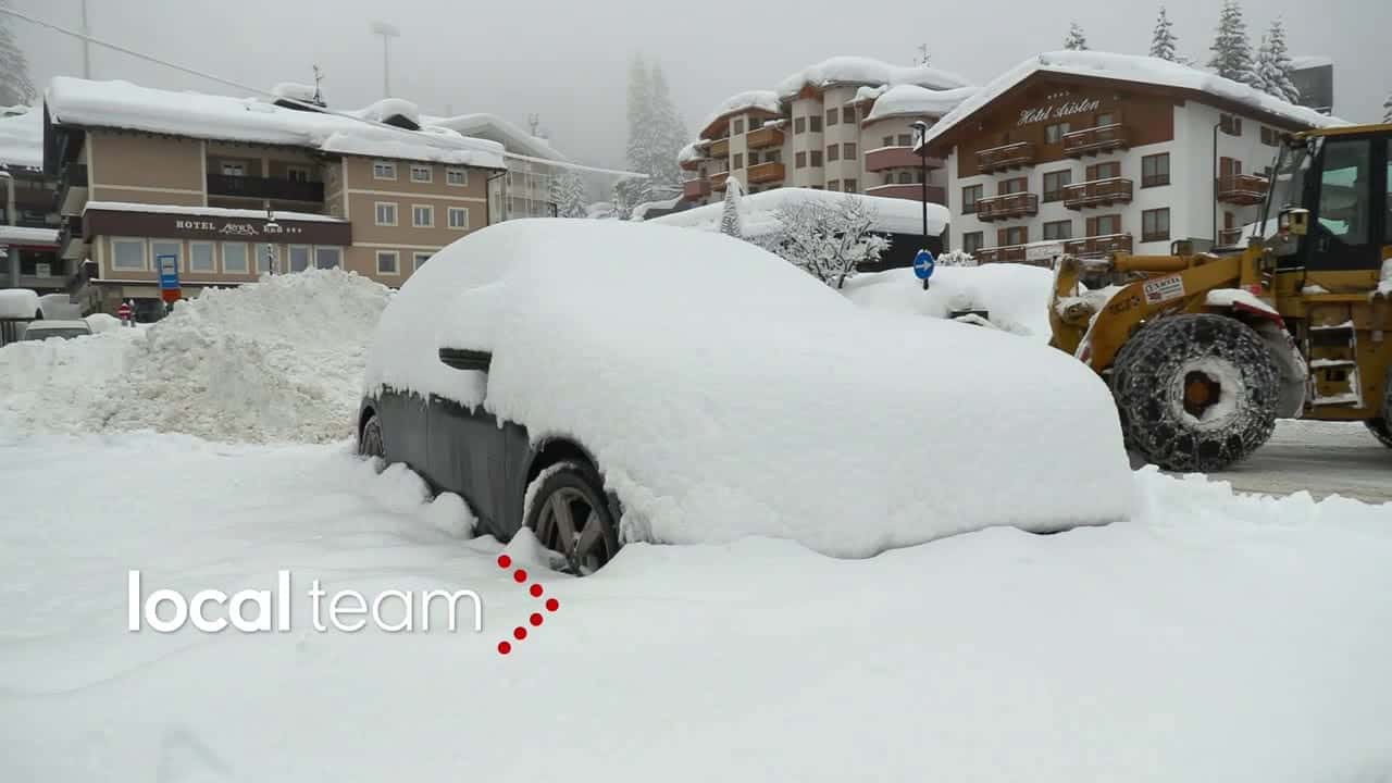 Un inverno da ricordare, e non è finita qui. Video meteo da Madonna di Campiglio