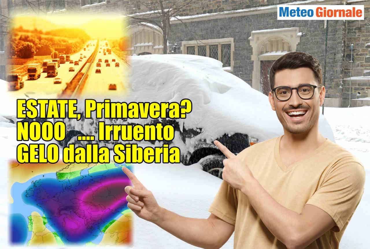 Estate o primavera precoci no gelo.