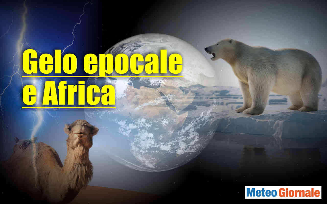 Meteo con gelo epocale e caldo africano.
