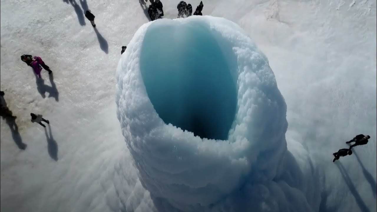 Vulcano di ghiaccio in Kazakistan