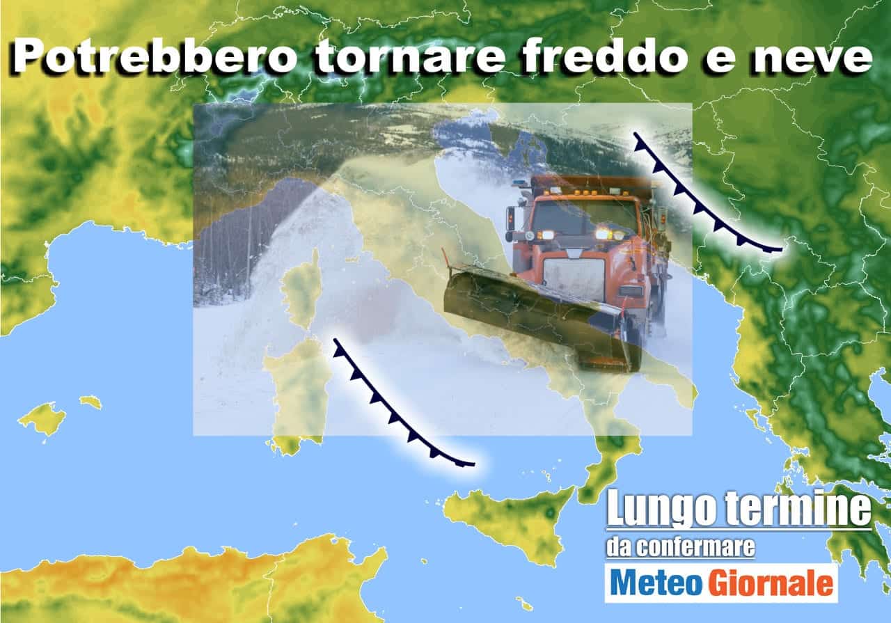 Meteo Italia al 22 marzo: colpo di coda dell’Inverno