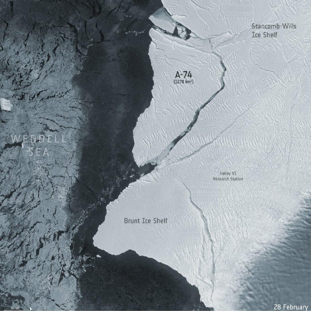 Antartide: si stacca un iceberg gigantesco, evento preoccupante