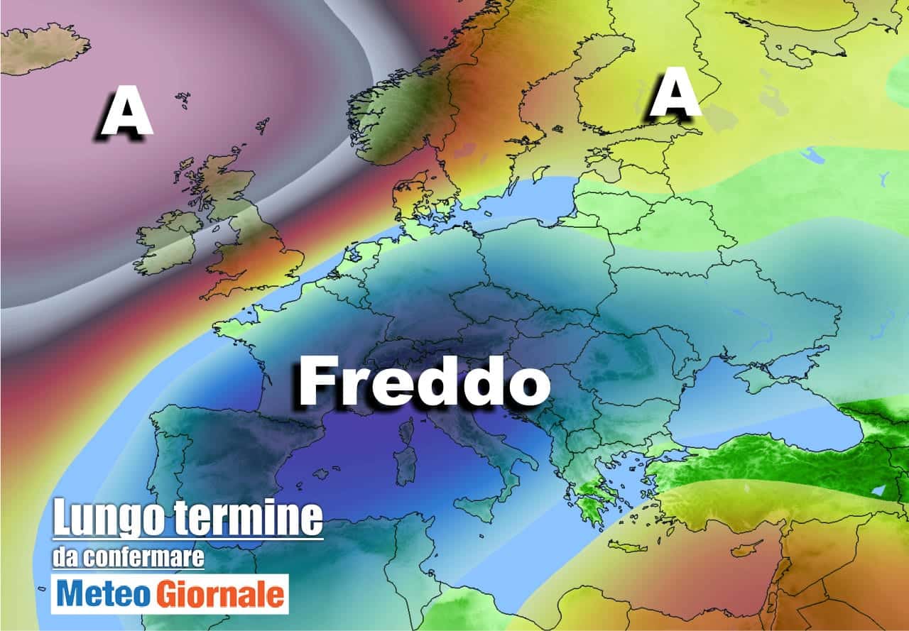 Meteo Italia al 25 marzo: brutto, freddo, con piogge e neve
