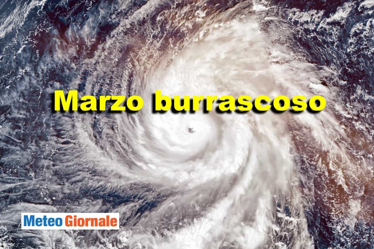 Seconda metà di marzo dal meteo turbolento