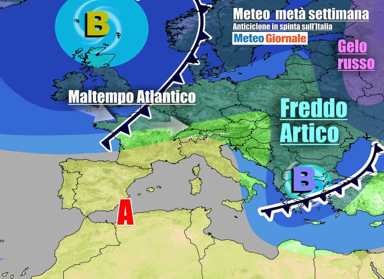 METEO Italia. Pausa anticiclonica in vista dopo il maltempo, ma non durerà