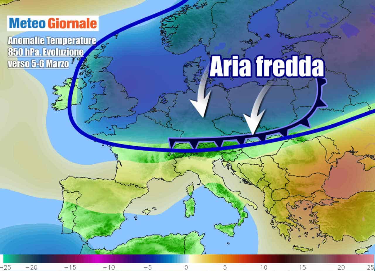 METEO Italia. Inizia Marzo, cambia tutto con sfuriata d’Inverno