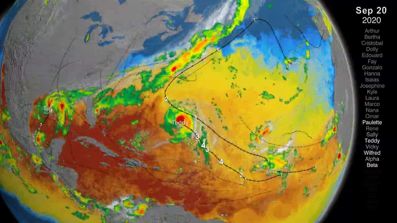 Uragani, galoppante aumento di intensità
