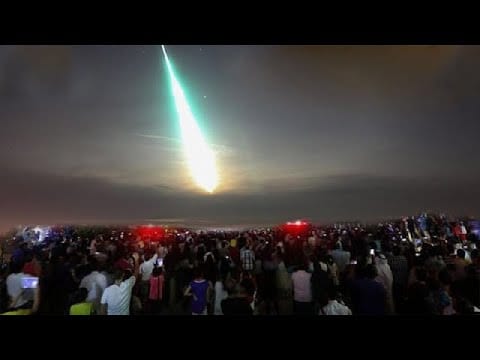 video esplode il cielo in brasil