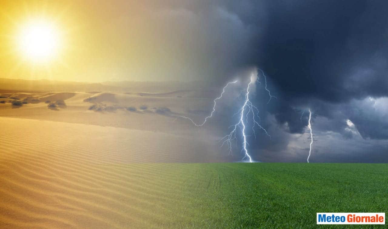 Meteo weekend fra alto rischio nubifragi e primo super caldo. I dettagli