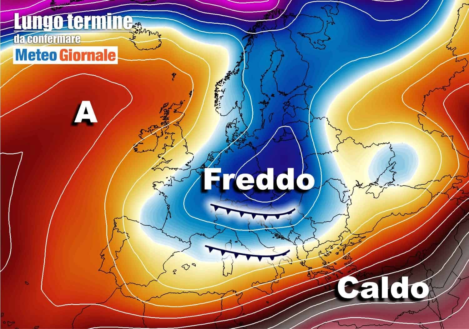 Meteo Italia al 23 aprile, cambia di nuovo tutto: freddo