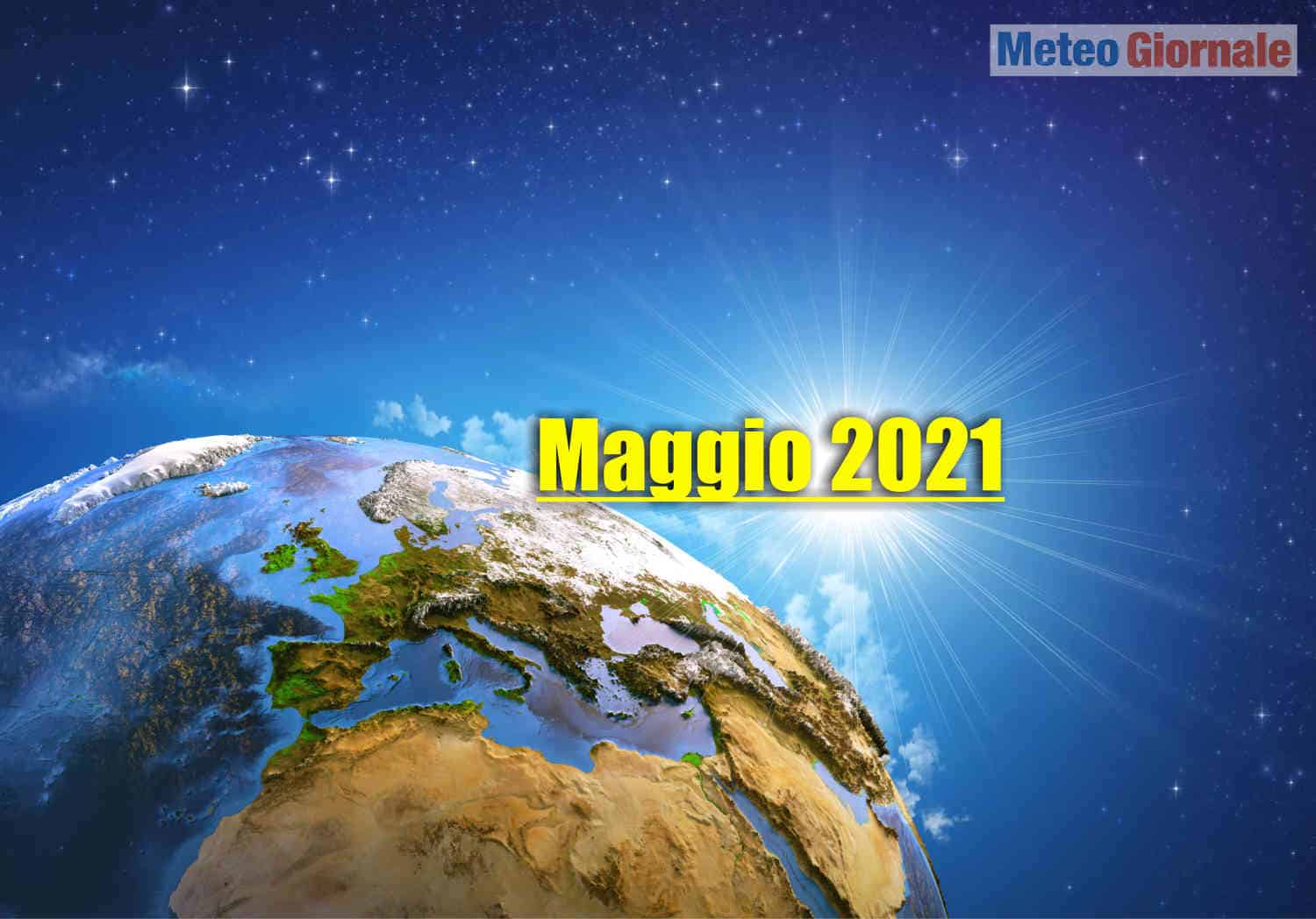 Meteo Aeronautica sino 23 Maggio 2021, anomalie che fanno Primavera