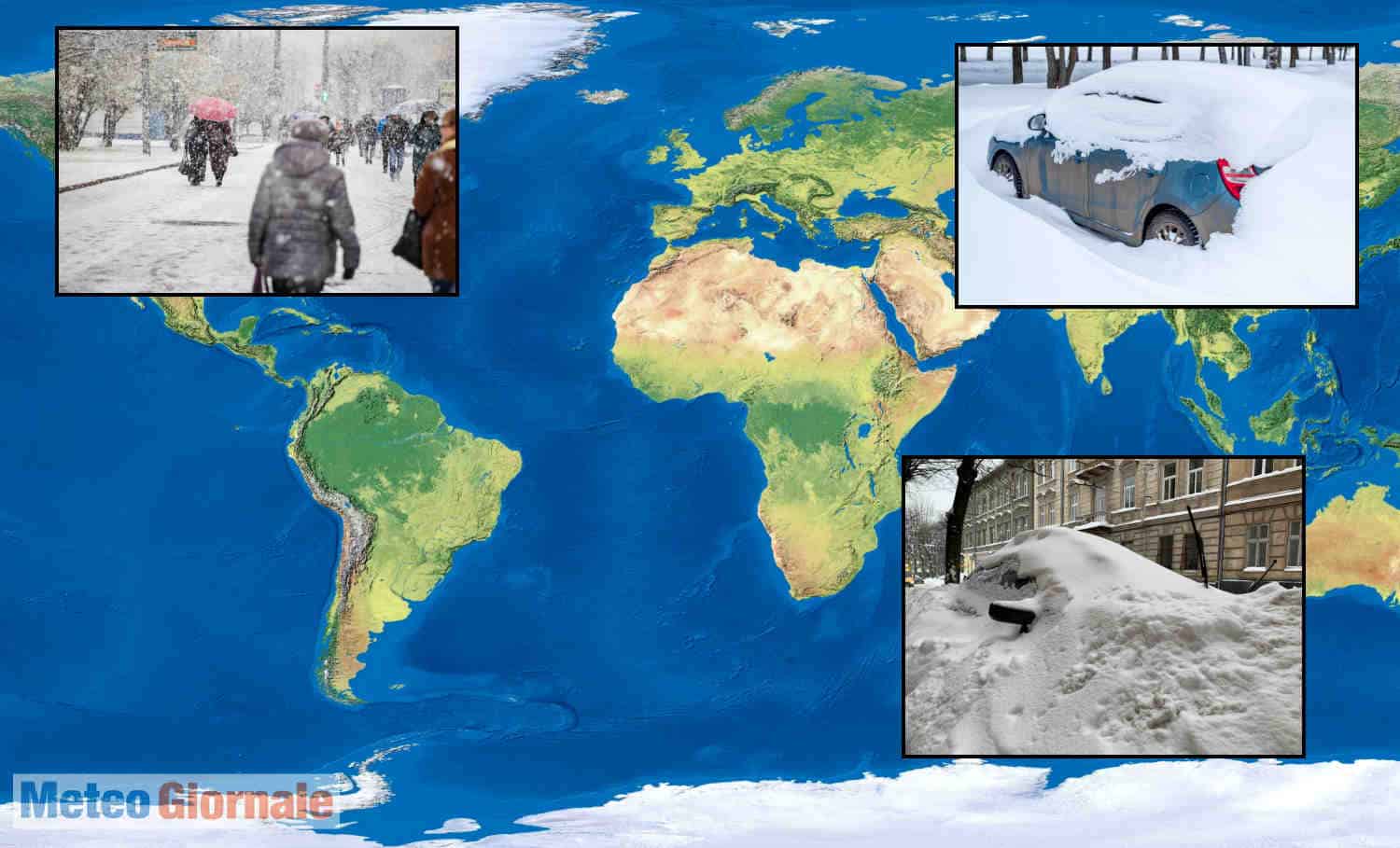 Meteo con FREDDO SECOLARE in Alaska, Europa e Australia. Ipotesi, cause, trend