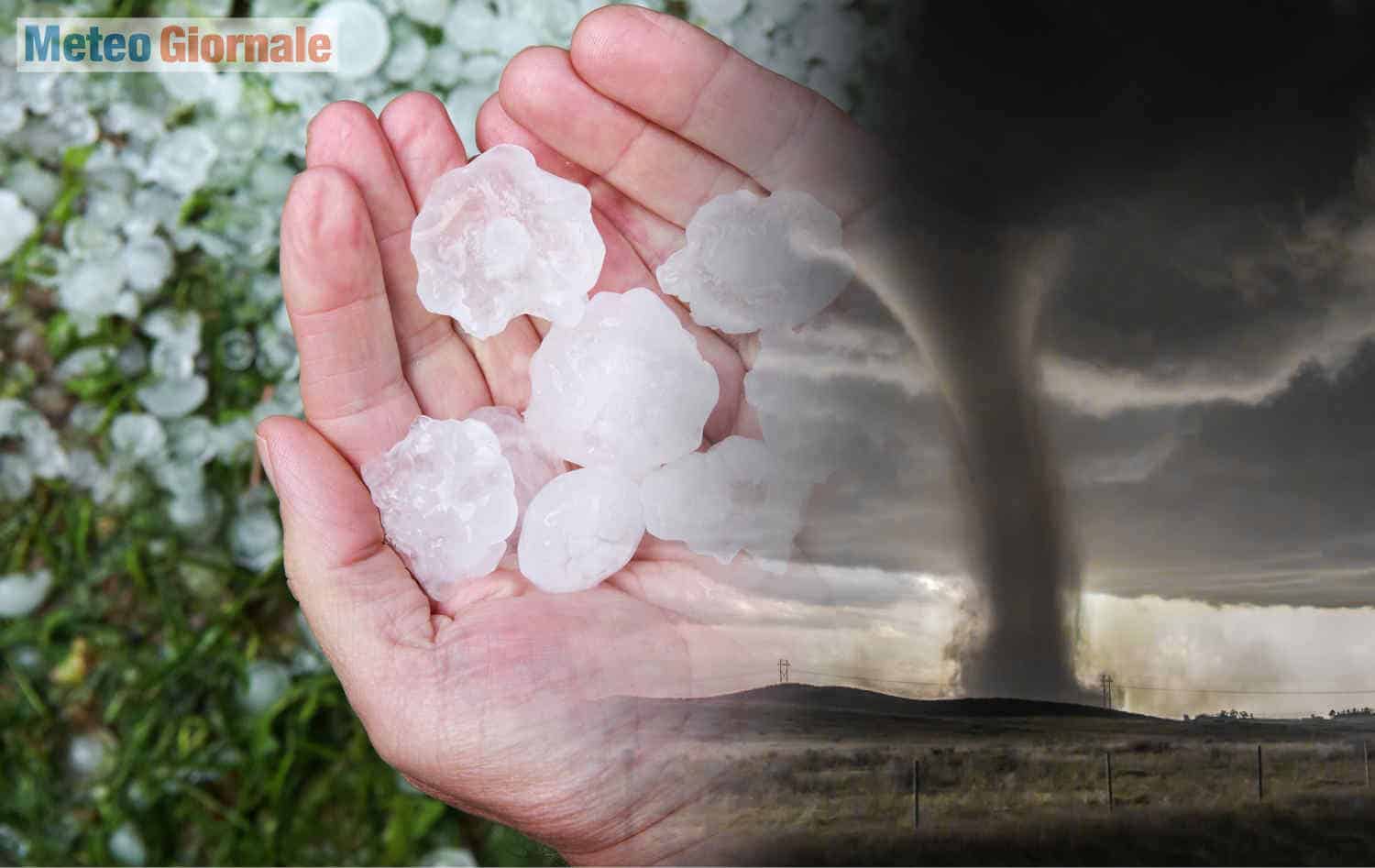 Maggio dal meteo subito estremo, rischio nubifragi e grandine, turbolenze