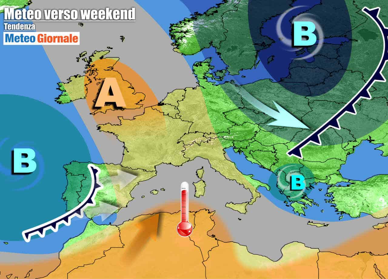 METEO 7 Giorni. Piogge e temporali, ma nel weekend cambia tutto