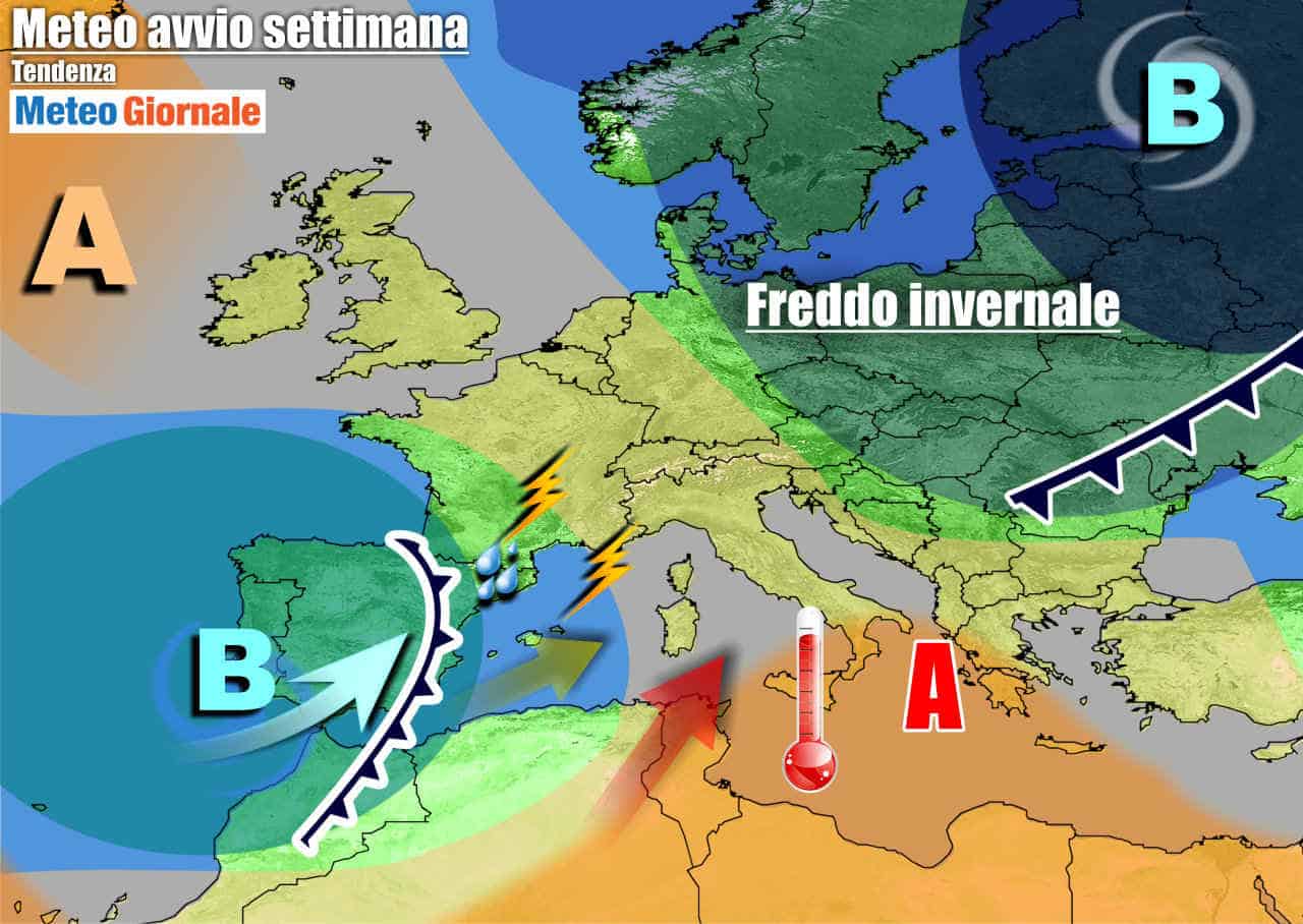 METEO 7 Giorni. Italia tra Caldo d’Africa e nuovi Temporali