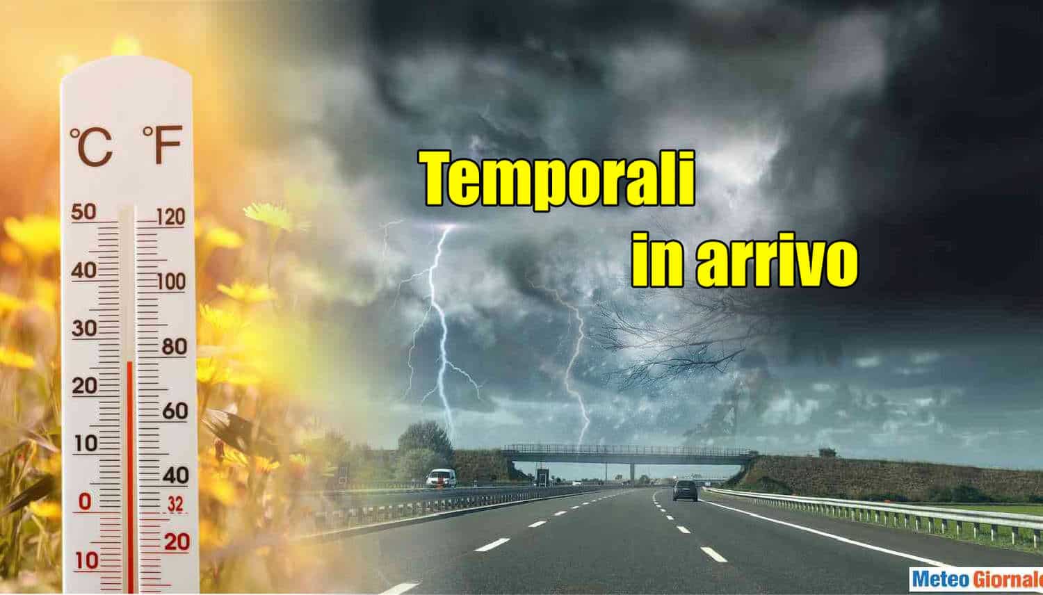 METEO, cambia tutto, attorno a Pasqua temporali. Poi rischio neve al Nord