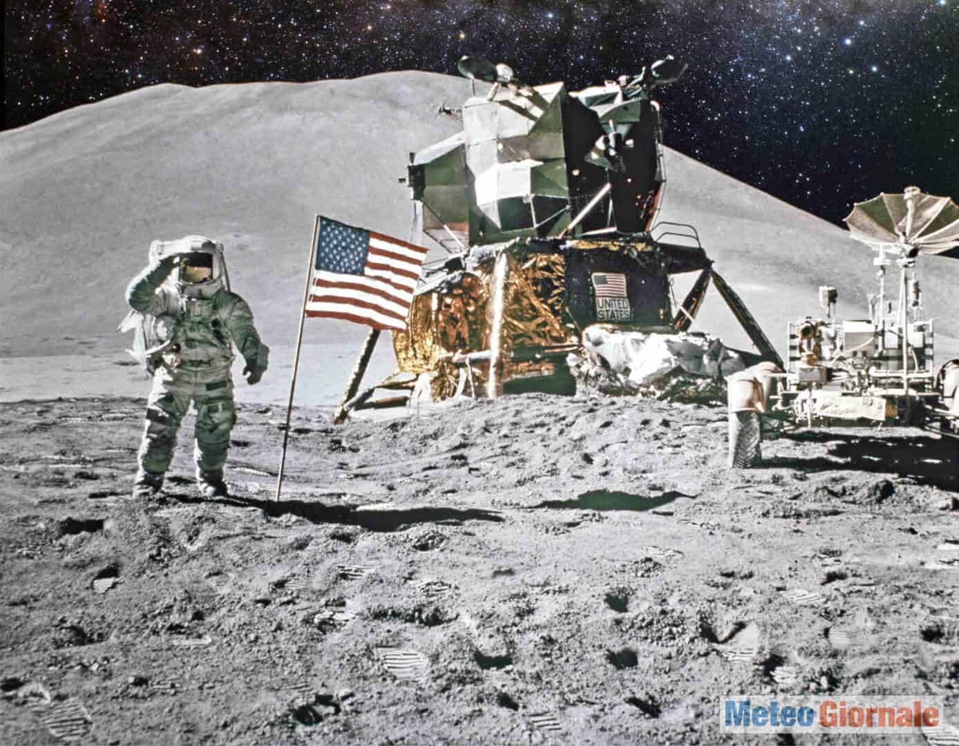 UOMO è stato SEPOLTO nella Luna, in fondo ad un Cratere