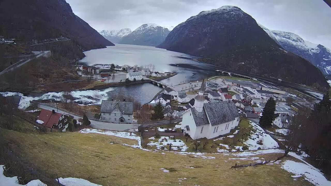 Video webcam dalla Norvegia: Hellesylt
