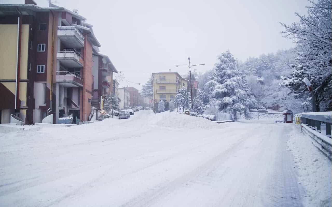 ancora neve nel nord europa