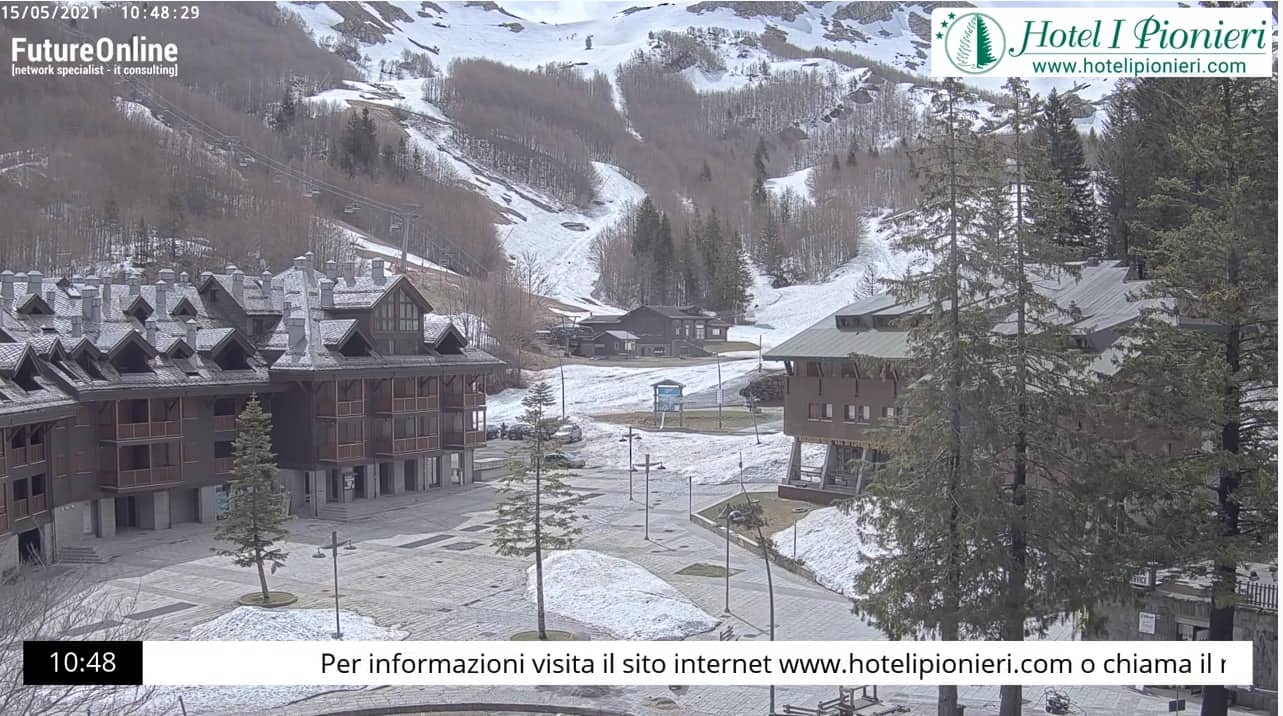 Ed ecco la neve in Appennino settentrionale