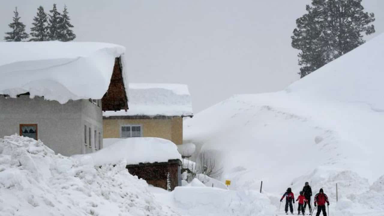 Finlandia, nevicate storiche