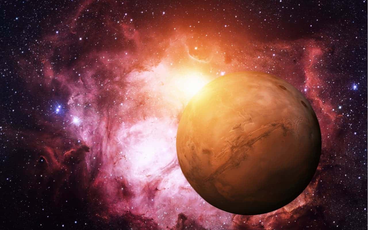 Marte, tracce di vita da un’eruzione vulcanica