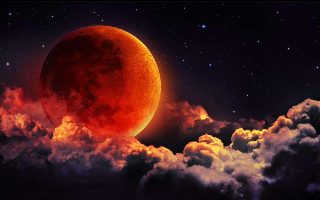 Eclisse totale della Luna di sangue, domani