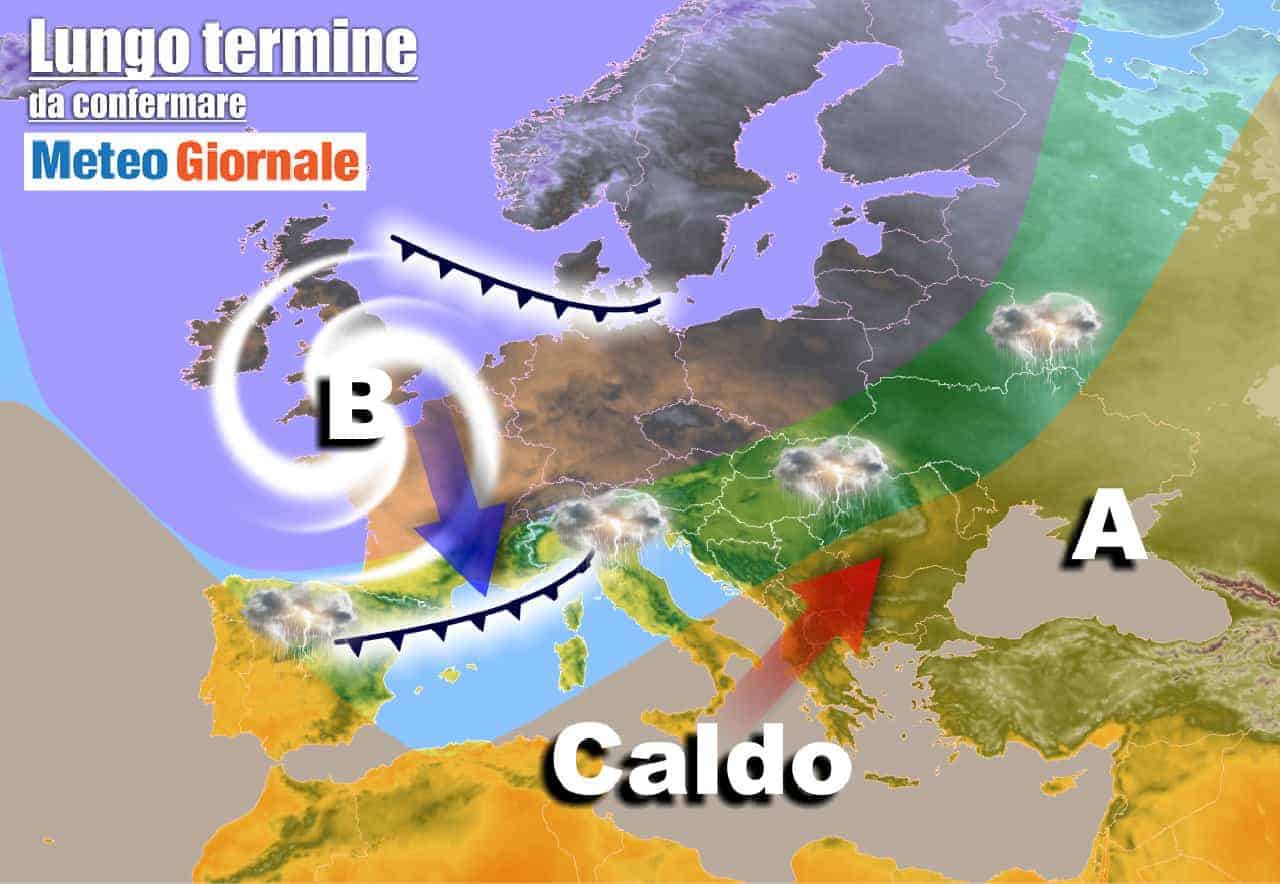 Meteo Italia all’8 giugno: dal brutto all’ESTATE