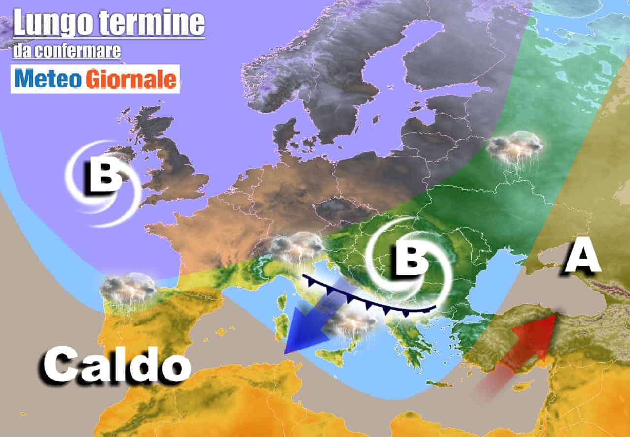 Meteo Italia al 10 Giugno: ancora TEMPORALI insidiosi