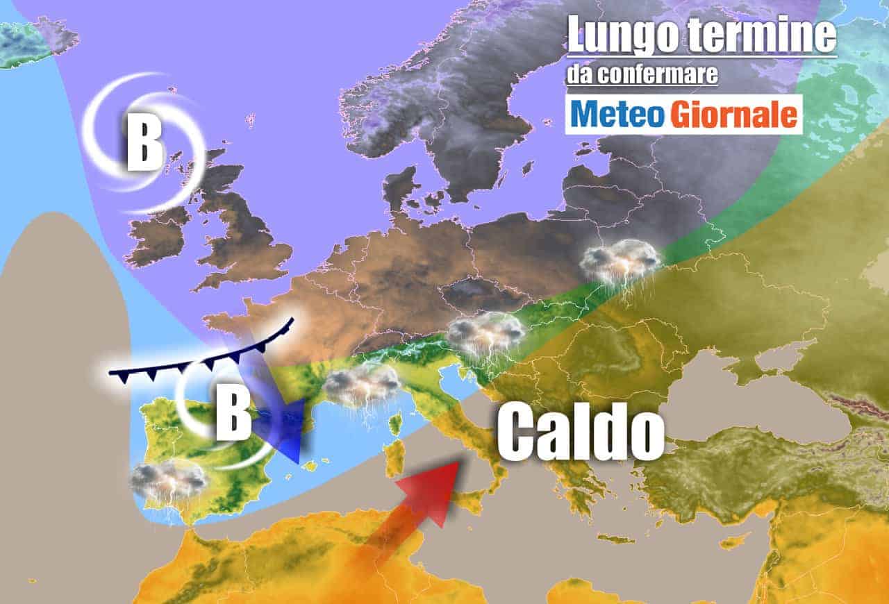 Meteo Lungo Termine: il CALDO dell’Estate. La data di arrivo