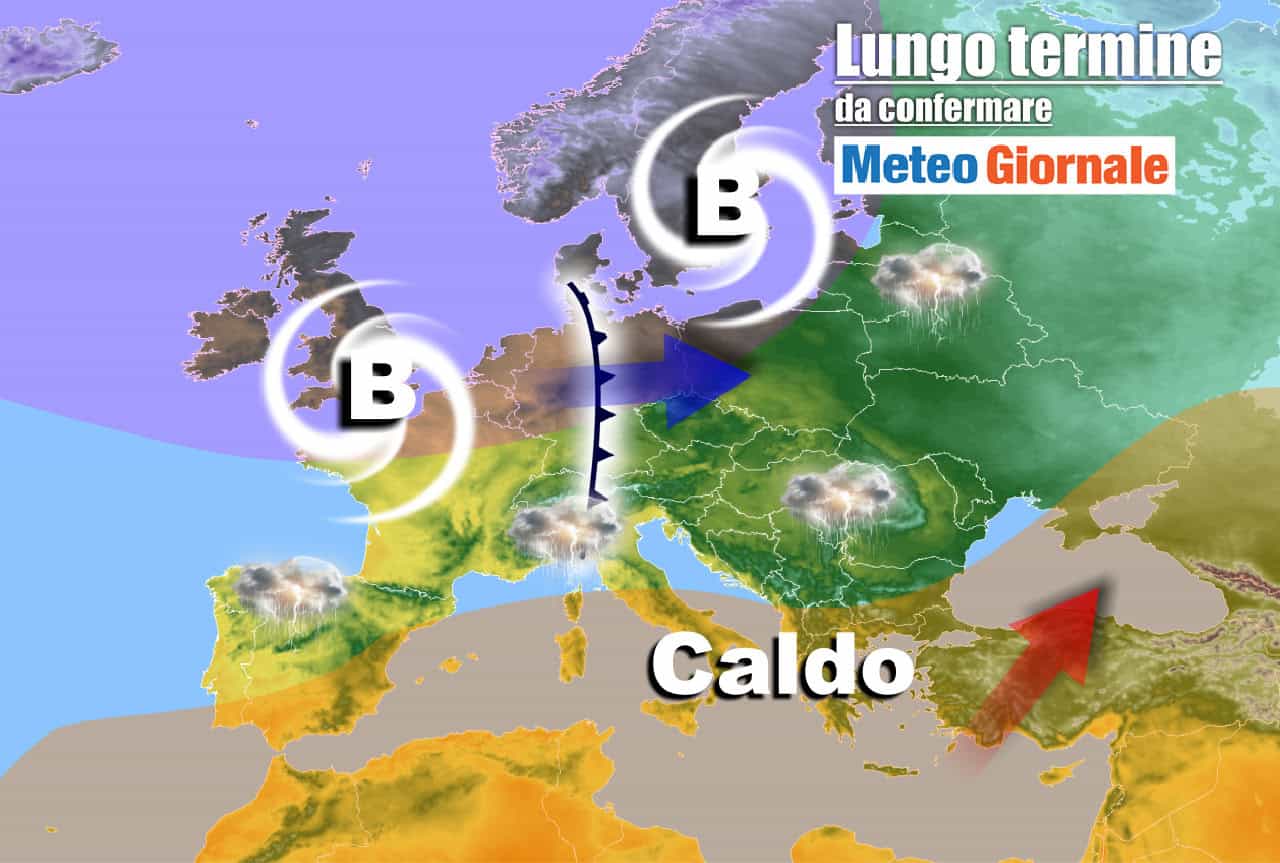 Meteo Italia al 25 maggio: l’Estate dovrà attendere