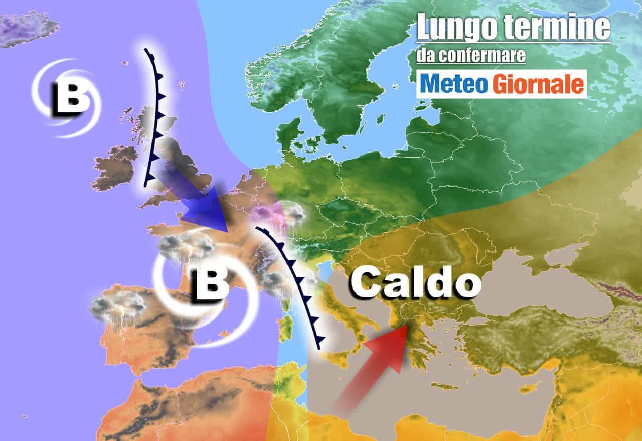 Meteo Italia di Maggio, prima ROVENTE poi pessimo