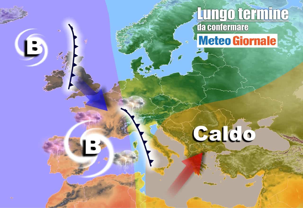 Meteo al 16 Maggio, CALDO forte in Italia, poi raffica di TEMPORALI