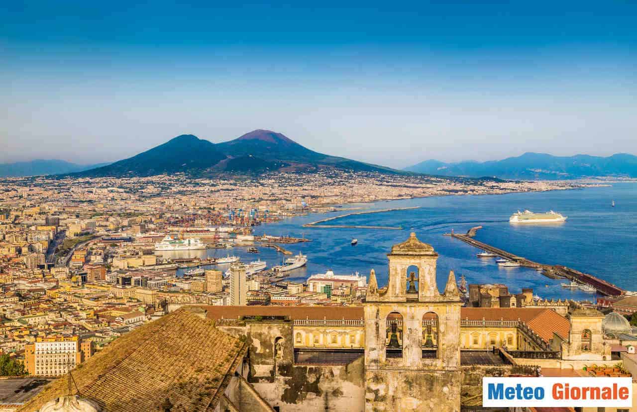 Meteo NAPOLI, verso i 30°C