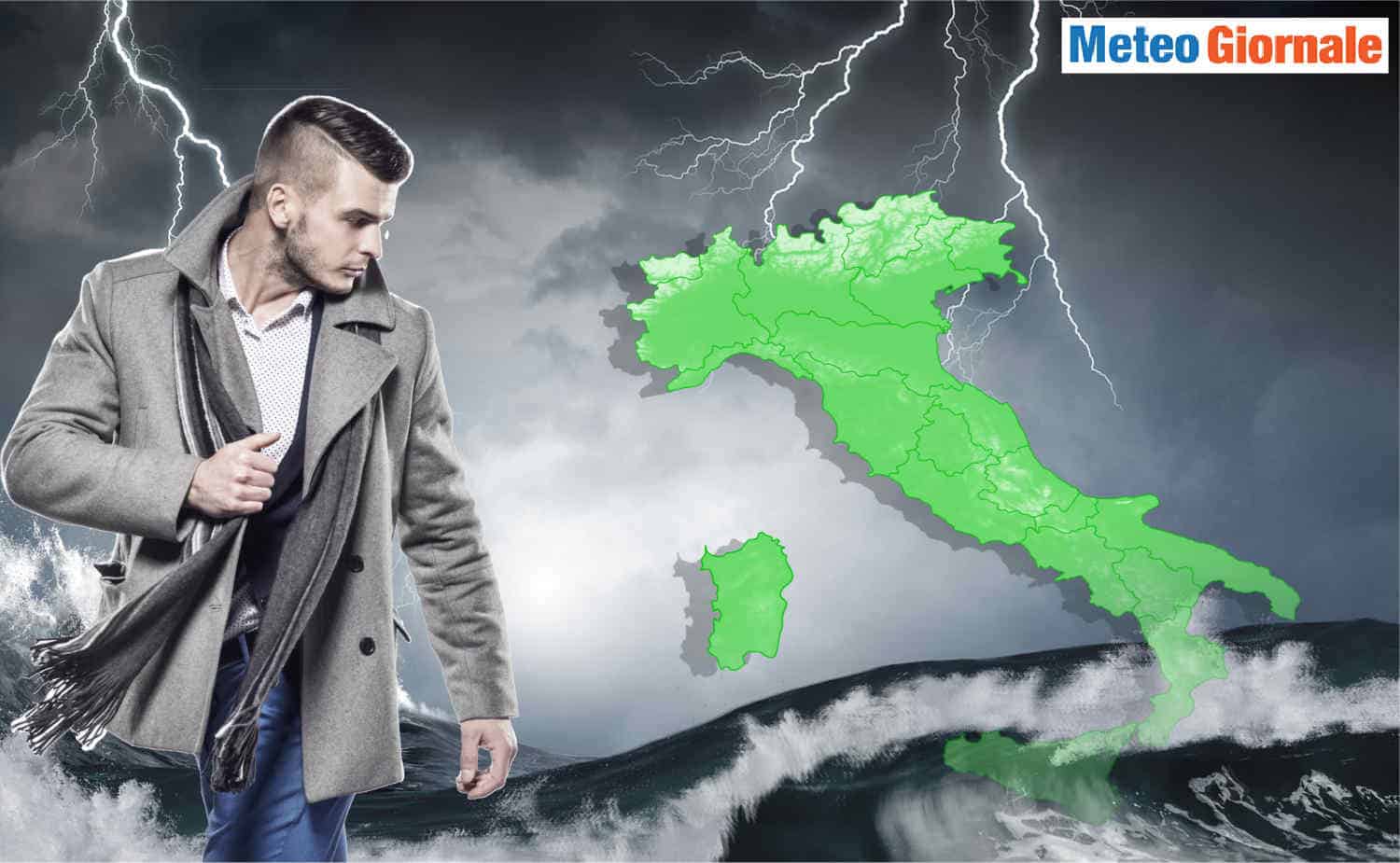 MAGGIO si tinge di Meteo d’AUTUNNO: brutto tempo per molti giorni
