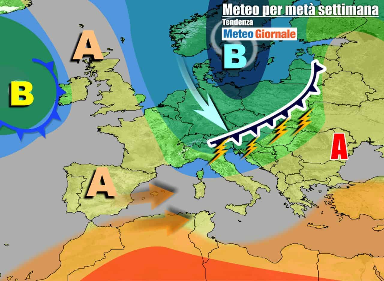 METEO 7 Giorni. Riecco l’anticiclone, ma nel weekend nuove grosse insidie