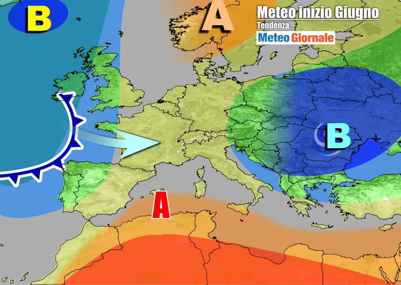 METEO 7 Giorni. Ecco i temporali ed il primo vero Caldo d’Estate
