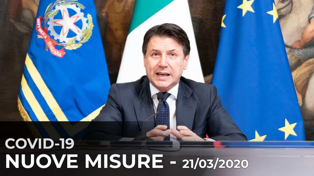 Nuove misure straordinarie in Italia per il Coronavirus ieri notte