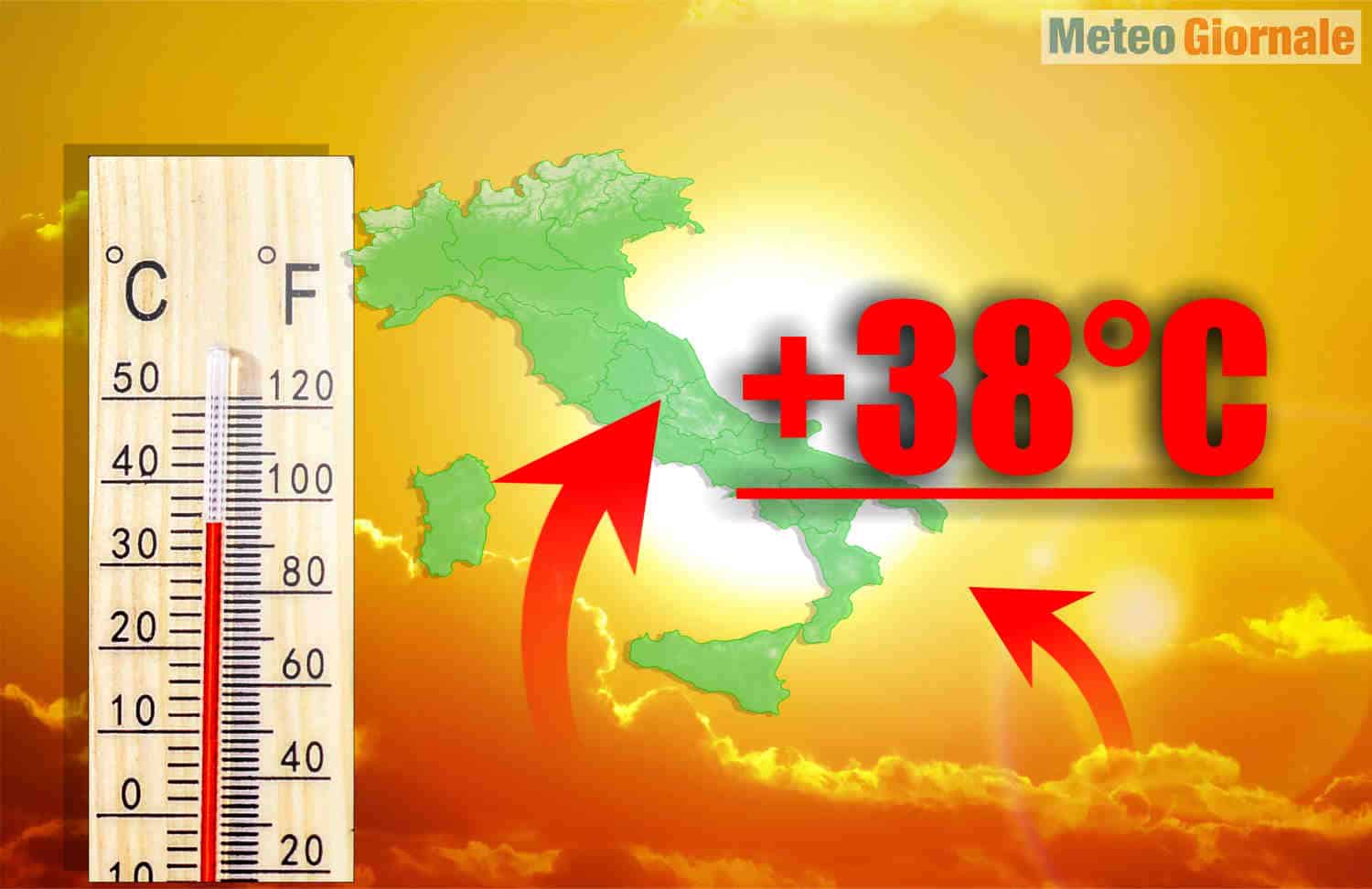 Meteo fine Maggio, possibilità di ONDATA di CALORE intensa